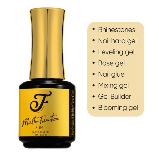 Multi Function 8 in 1 (Rubber Base Coat)