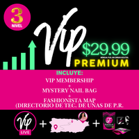 💎 VIP Premium - VIP Membership + Mystery Nail Bag + Fashionista Map