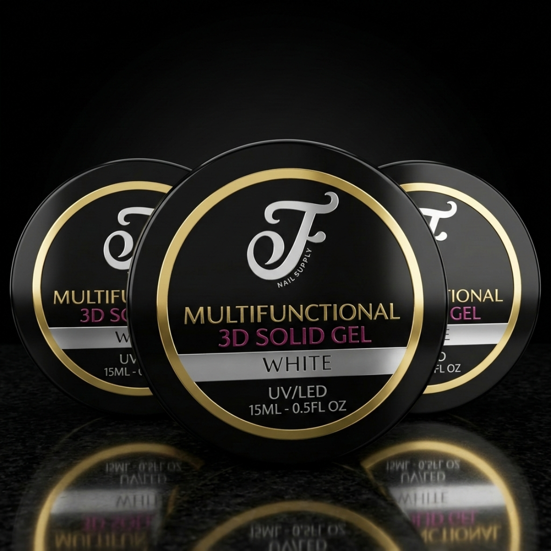 Multifunctional 3D Solid Gel - Blanco