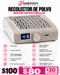 Recolector de Polvo con Motor sin Escobillas