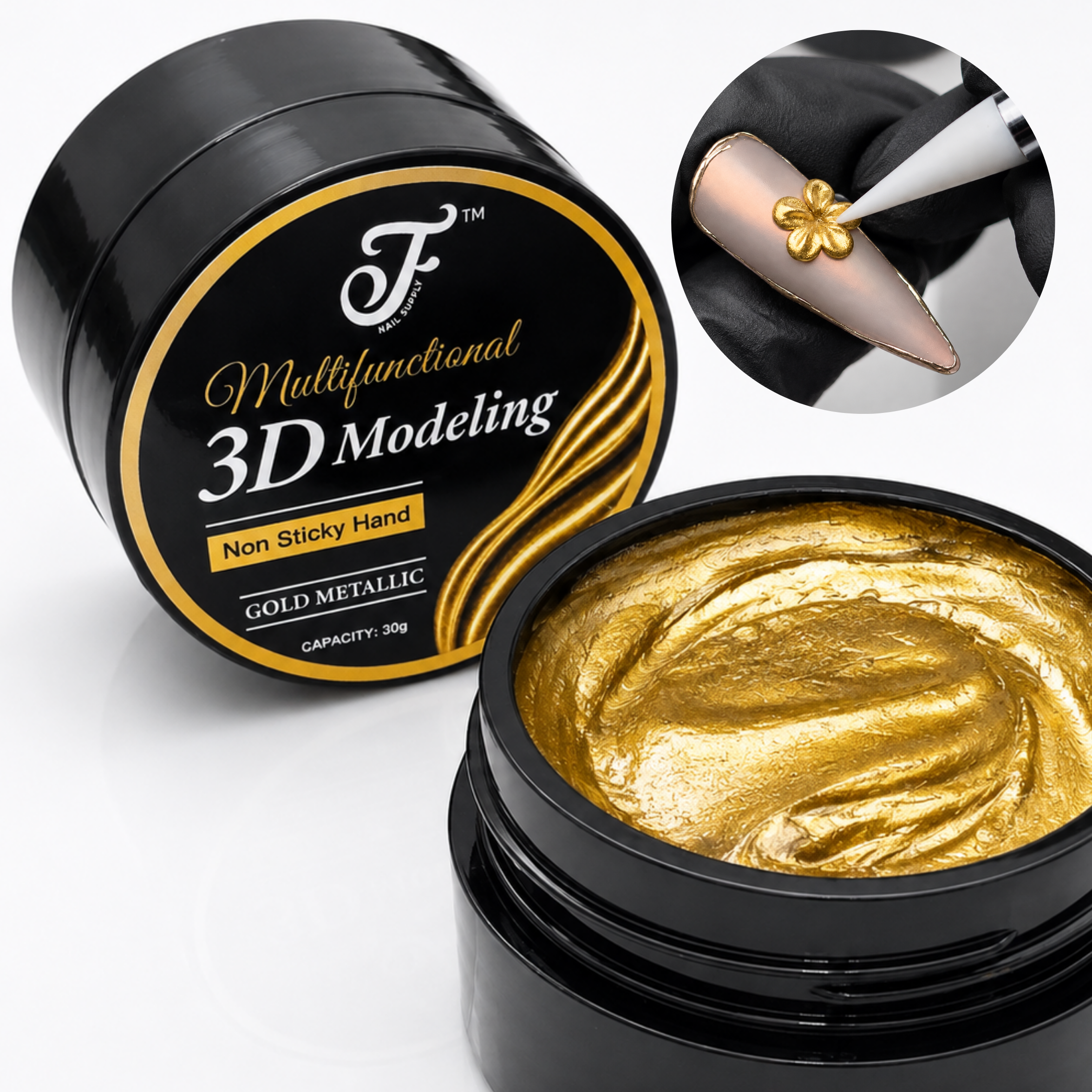 3D Multifunctional Modeling 30g - Gold Metallic
