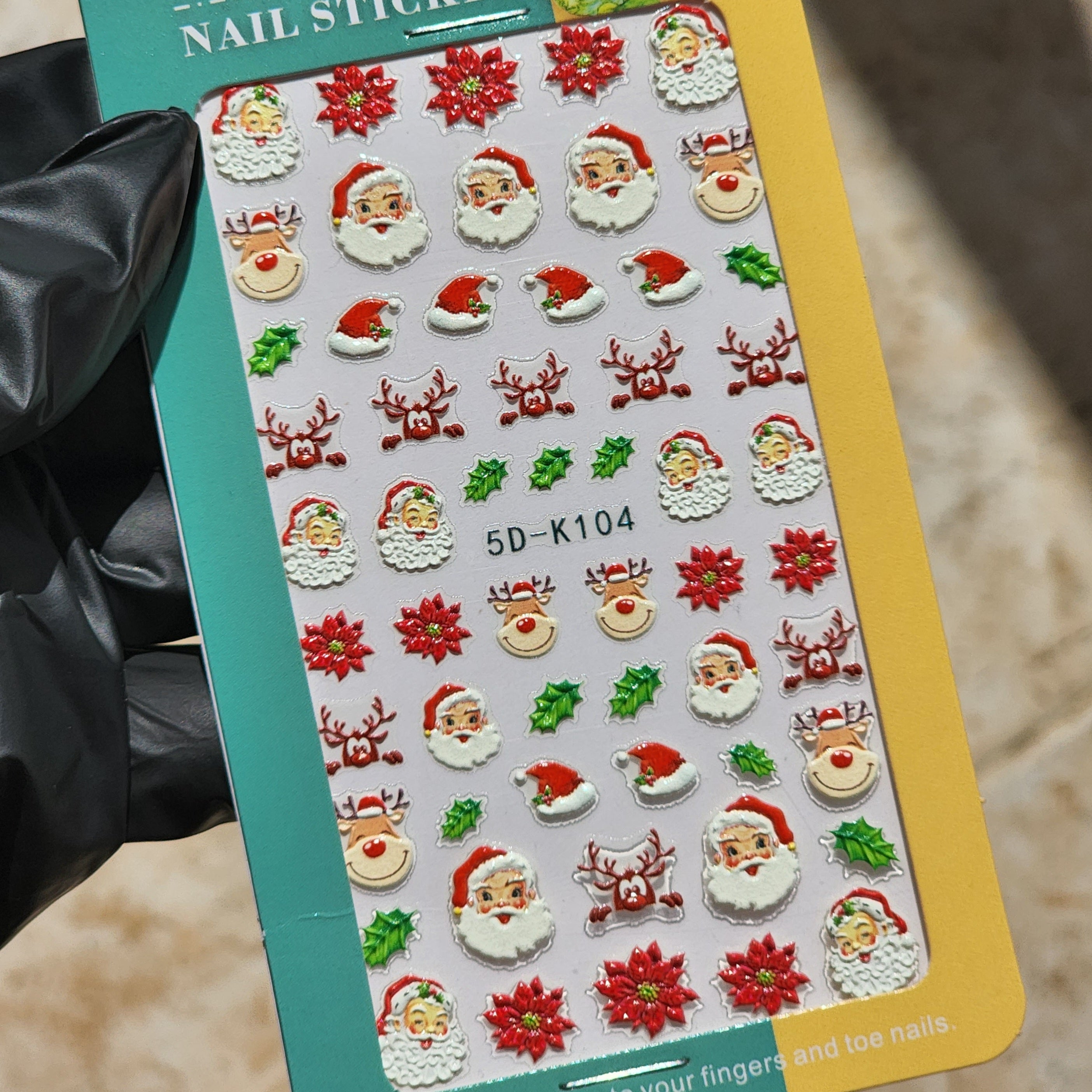 Christmas Stickers 5D-K104