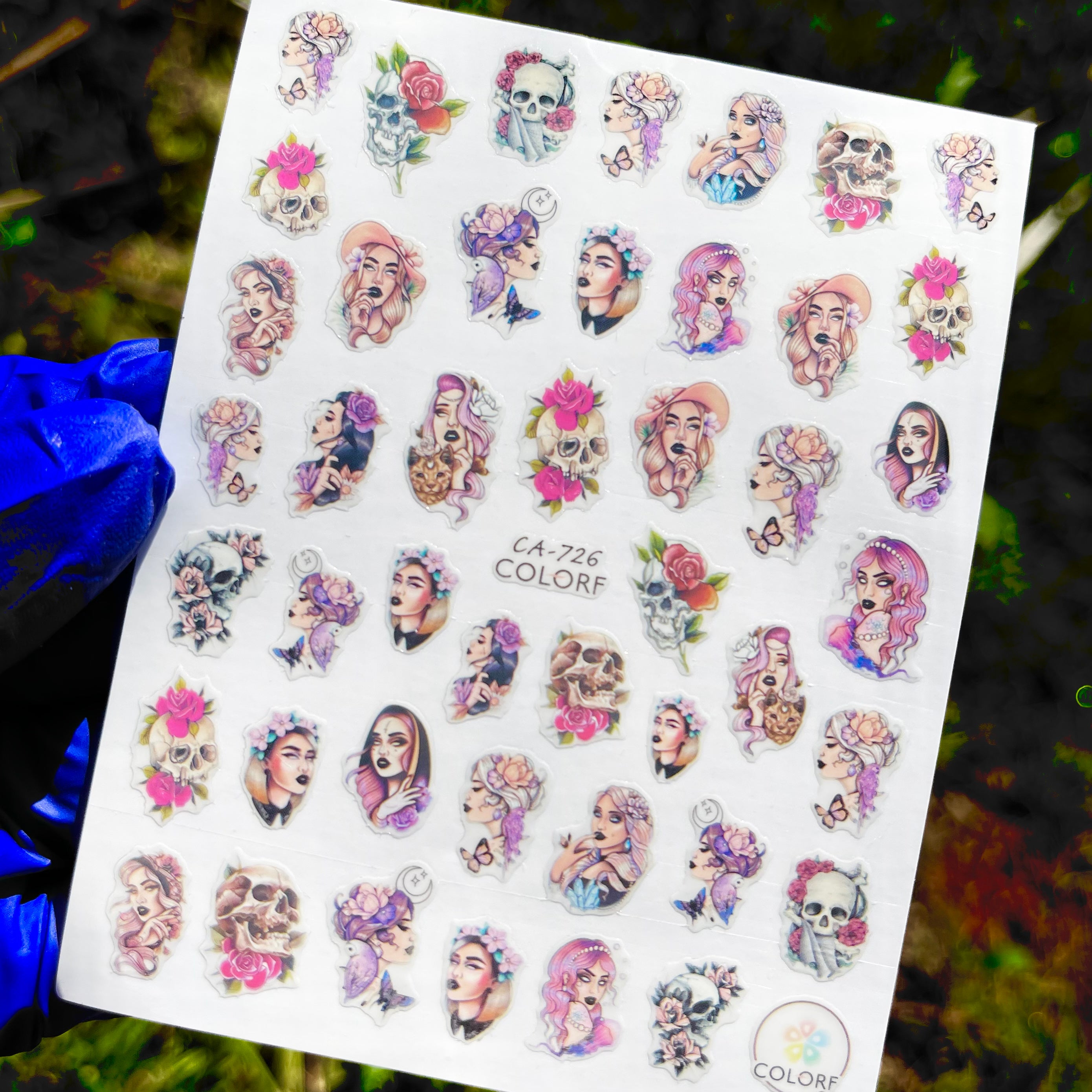 Fashion Halloween Sticker CA-726