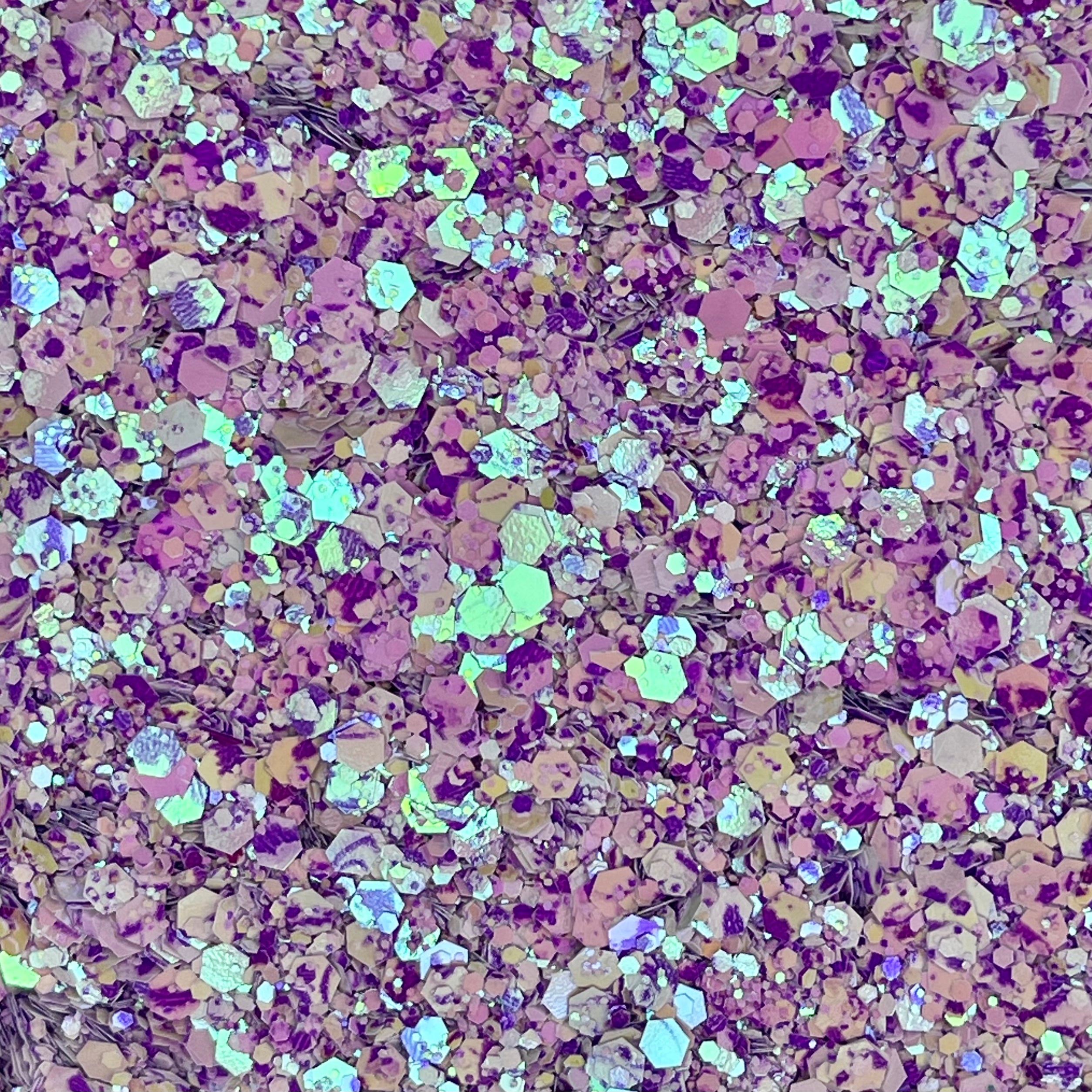 Lavanda Glitter Mix